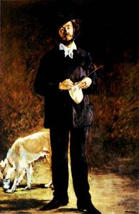 Portrait Of Gilbert-marcellin Desboutin — Édouard Manet