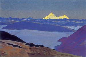 Jelep La, Tibetan Frontier — Nicholas Roerich