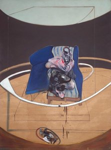 Study For Portrait On Folding Bed 1 — Francis Bacon