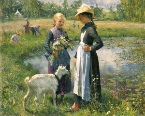 The Little Pond. — Évariste Carpentier