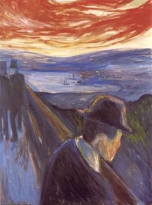 Fortvivlan — Edvard Munch, Expressionism