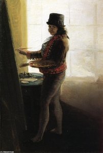 Goya Ini His Studio — Francisco José De Goya Y Lucientes