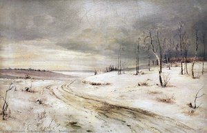 Winter Road — Aleksey Savrasov