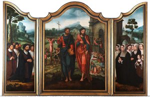 Triptych of Saint James the Minor and Saint Philip Saint James the Minor and Saint Philip