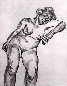 Blond Girl — Lucian Freud