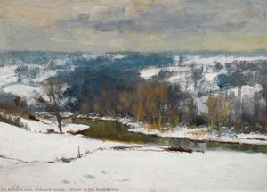 Winter In The Bure Valley — Edward Seago