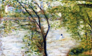 A Canoes — Georges Seurat