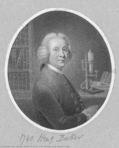 Portrait Engraving Of Henry Baker — William Nutter (b.1754), Neoclassicism
