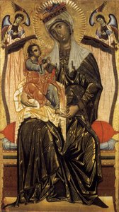 Madonna And Child — Coppo Di Marcovaldo, Italo-byzantine