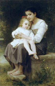 La Soeur Ainee — William-adolphe Bouguereau