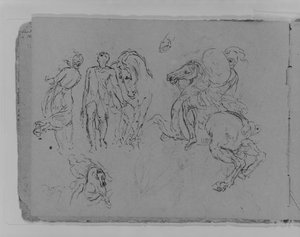 Sketch 23 — Thomas Sully, Romanticism