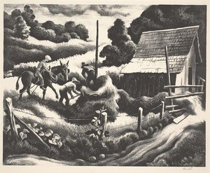 Haystack — Thomas Hart Benton