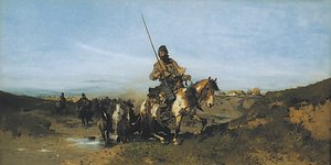 A Steppe Stud — Josef Von Brandt