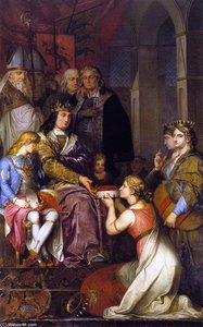 Christian I Elevates Holstein To A Duchy In 1474 — Nicolai Abraham Abildgaard, Neoclassical Romanticism
