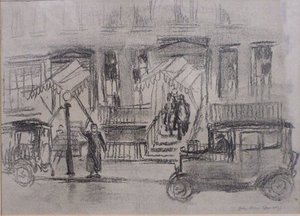 Sketch For The Lafayette — John French Sloan