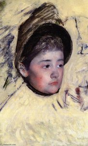 Woman Wearing A Bonnett — Mary Stevenson Cassatt
