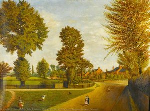 View On The Site Of The Present Earlsdon Library, Coventry — Herbert John Rylance