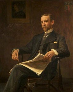 William Grey (1850–1910), 9th Earl Of Stamford — Frank Stanley Ogilvie