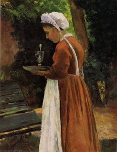 The Maidservant — Camille Pissarro