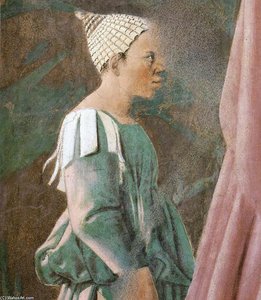 2a. Procession Of The Queen Of Sheba (detail) (16) — Piero Della Francesca