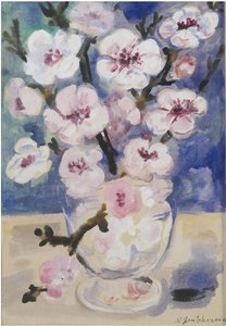 Dogwood Blossoms — Natalia Goncharova