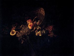 Still-life With Fruit — Willem Van Aelst