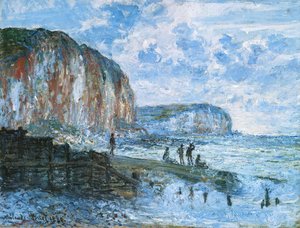 The Cliffs Of Les Petites-dalles — Claude Monet