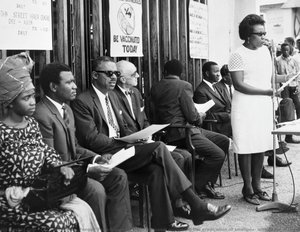 Participants On This 1967 Panel Discussing The Eradication Of Smallpox, With Some Of Nigeria’s Smallpox Eradication Program Officials — Cdc / Dr. William Foege