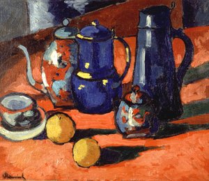 Still Life With Oranges — Maurice De Vlaminck, Fauvism