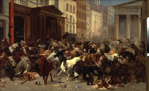 The Bulls And Bears In The Market — William Holbrook Beard