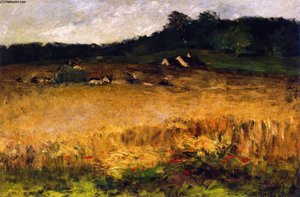 Wheat Field — William Merritt Chase, Impressionism