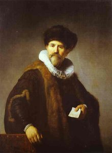 The Amsterdam Merchant Nicolaes Ruts — Rembrandt Van Rijn, Baroque