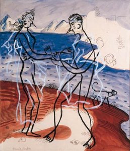 Couple Au Bord De La Mer — Francis Picabia