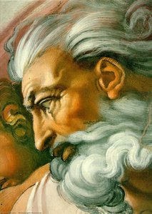 The Face Of God — Michelangelo Buonarroti, Renaissance