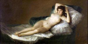 Nude Maja — Francisco José De Goya Y Lucientes, Romanticism