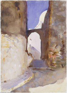 Street, Tangier — John Singer Sargent