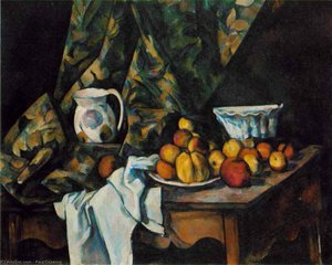 Nature Morte Au Vase Pique-fleurs,c.1905, Ng Washing — Paul Cézanne