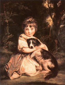 Miss Jane Bowles — Sir Joshua Reynolds, Romantic Portraiture