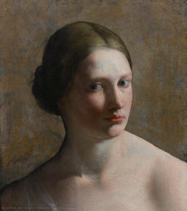 Head Of A Woman — Orazio Gentileschi