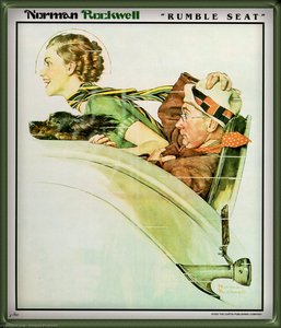 Rumble Seat — Norman Rockwell