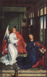 Annunciation — Rogier Van Der Weyden, Early Netherlandish Painting