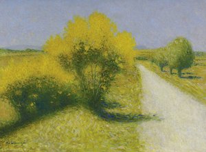 The Road Near Cailhau — Achille Laugé