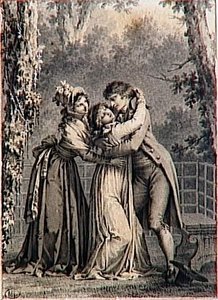 The First Kiss Of Love — Pierre-paul Prud'hon