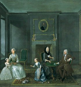 The Rawson Conversation Piece — Gawen Hamilton