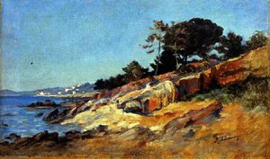 Une Vue De La Côte D'azur — Jouanny Paul