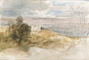 A Distant View Of A Castle — David Cox