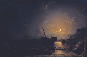 Greenwich Reach, Moonlight