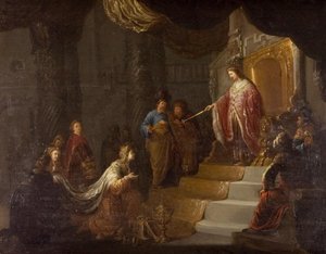 Solomon And The Queen Of Sheba