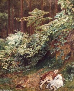 The Children In The Wood-morning — Richard Redgrave