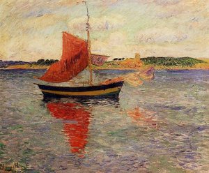 Seascape — Henri Moret